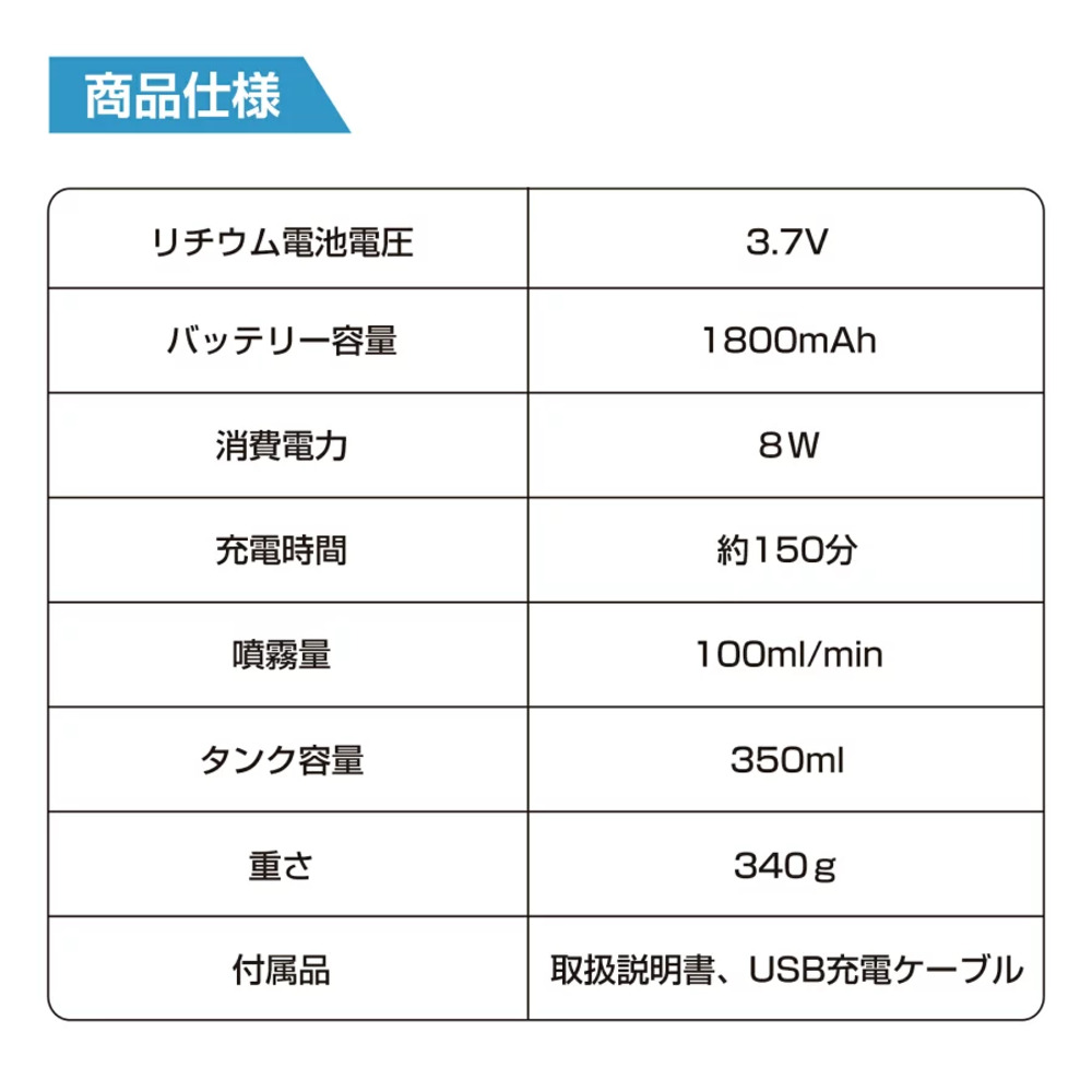 アルコールスプレーガン UV除菌ライト付 電動 消毒 除菌スプレー