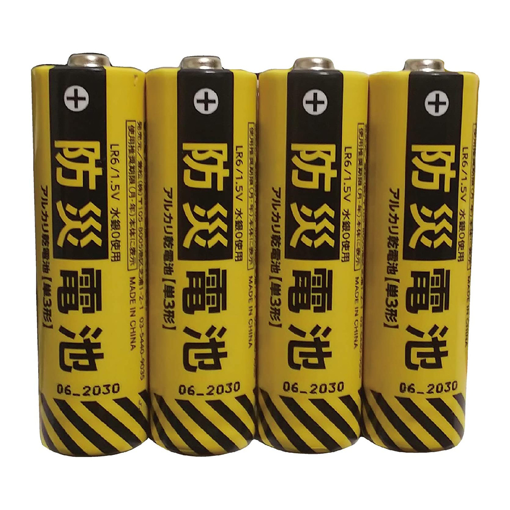 10年保存 兼松 防災電池 単3乾電池 40本パック