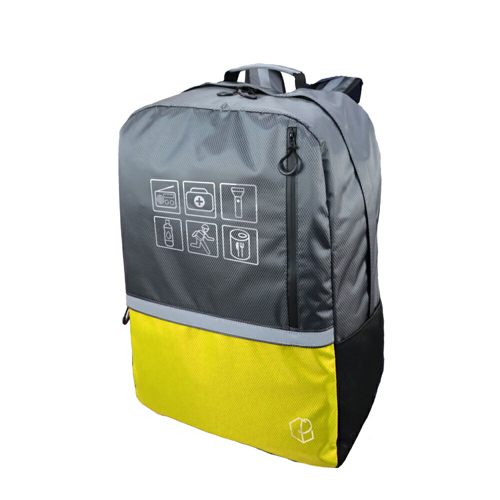 PEACEUP（ピースアップ） 防災リュック 特大 大容量47L キャリー対応