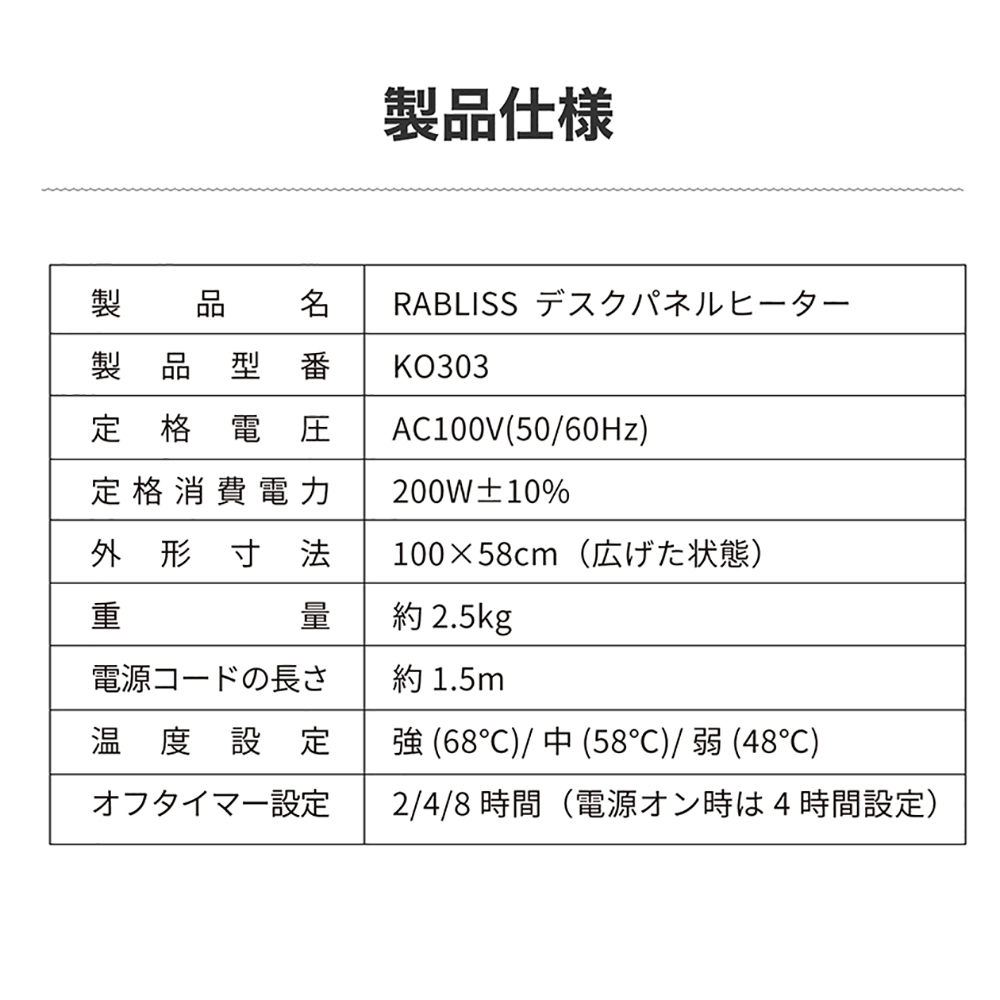 簡単収納][PSE認証取得]RABLISS 折り畳み式デスクパネルヒーター 天板付 :10001428:防災グッズ 防災セット 災害備蓄品  ピースアップ - 通販 - Yahoo!ショッピング