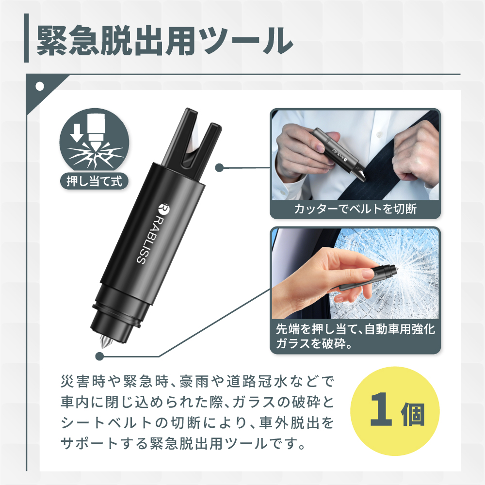 PEACEUP（ピースアップ） 防災グッズ 防災セット 車載用 A4ボックス