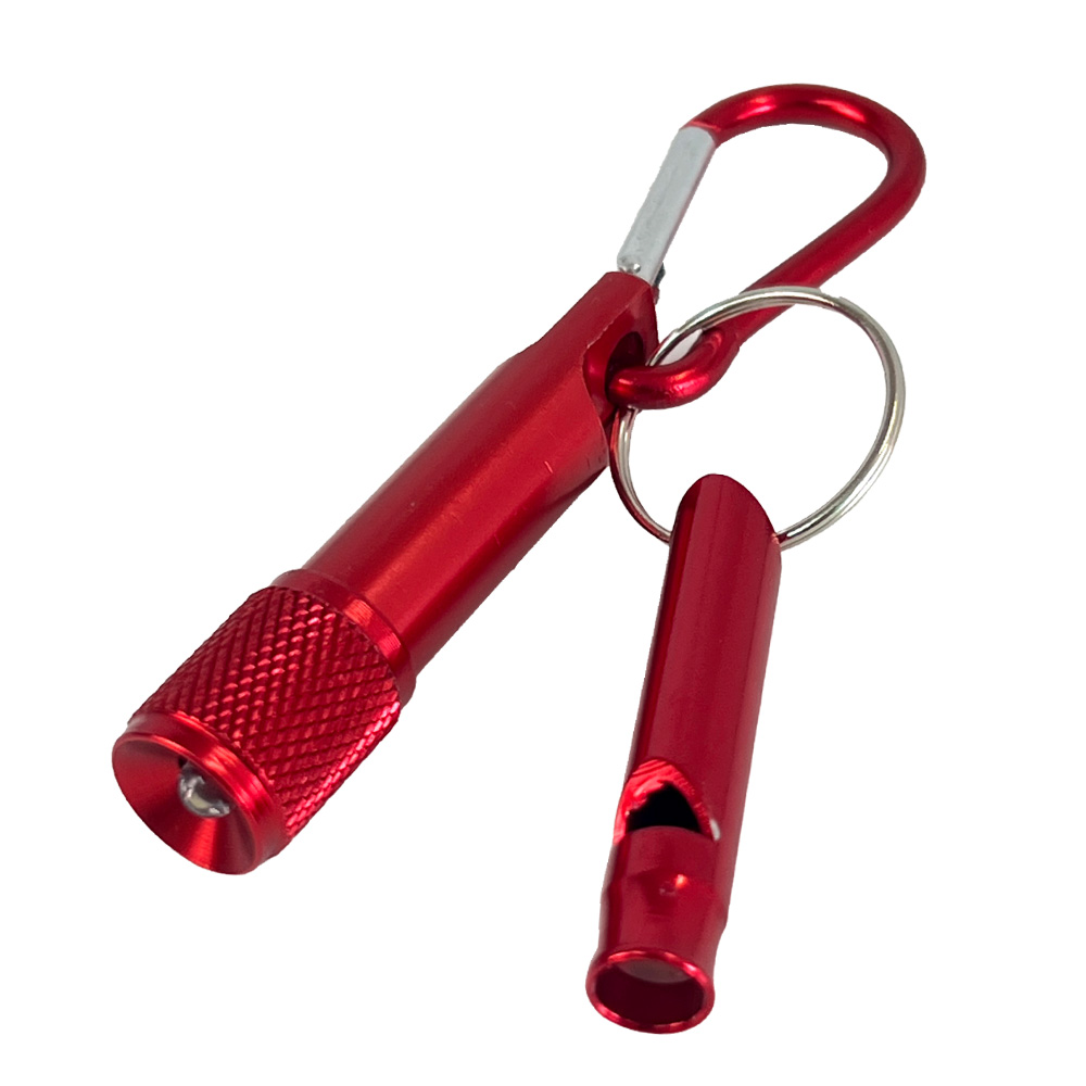 PEACEUP ミニライト カラビナ付 ミニアルミLEDライト