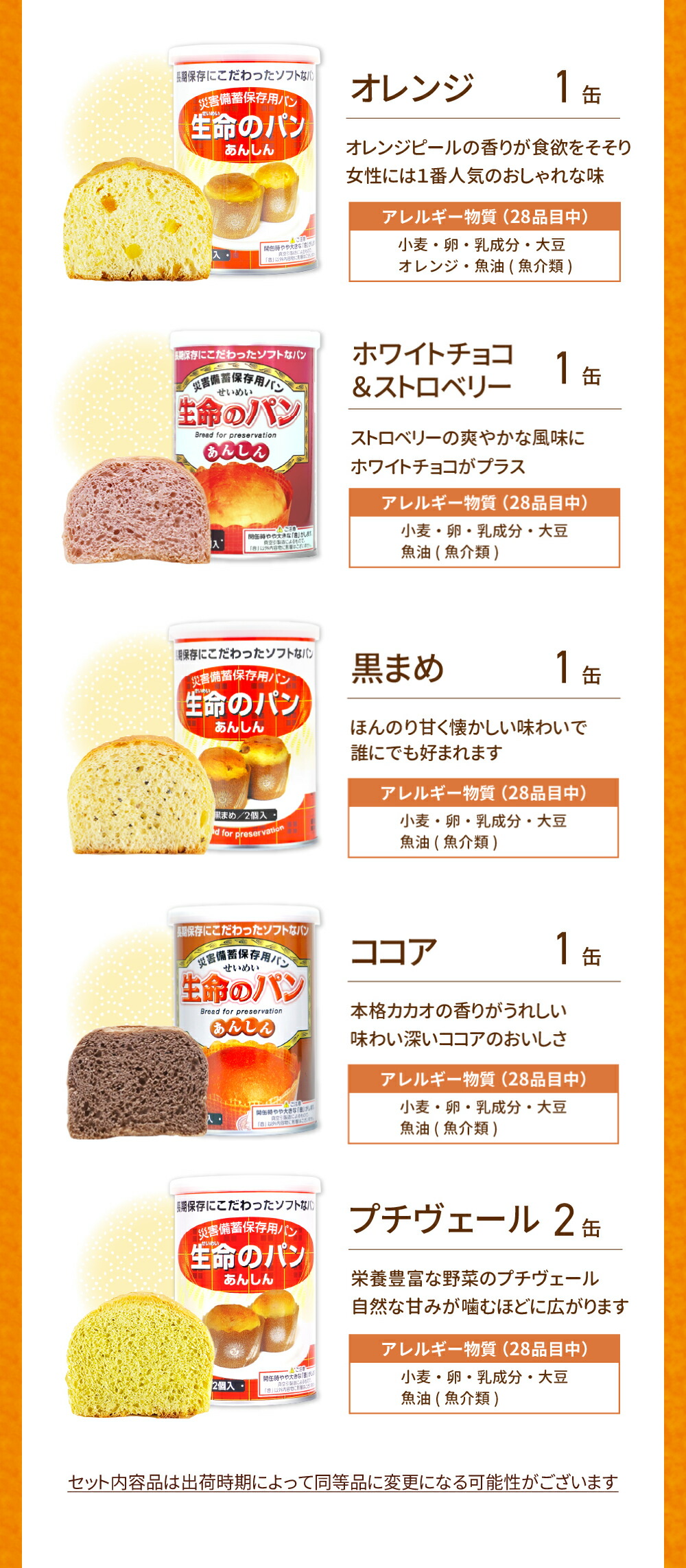 内容品詳細-パン2