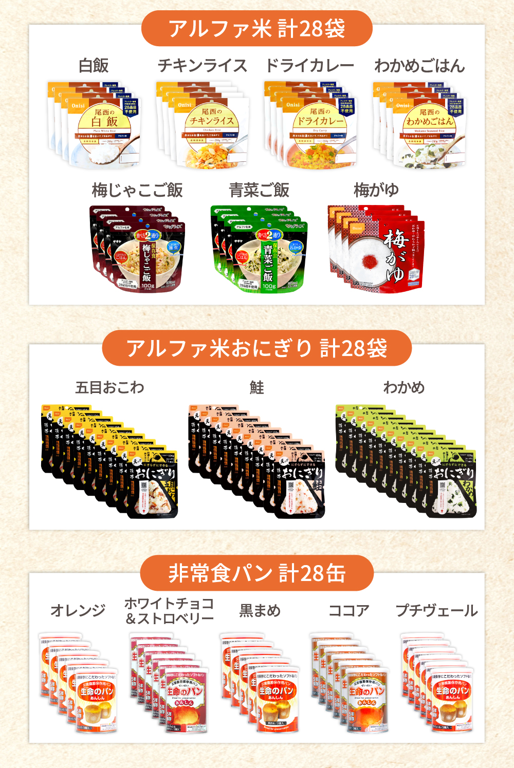 内容品概要-ごはん