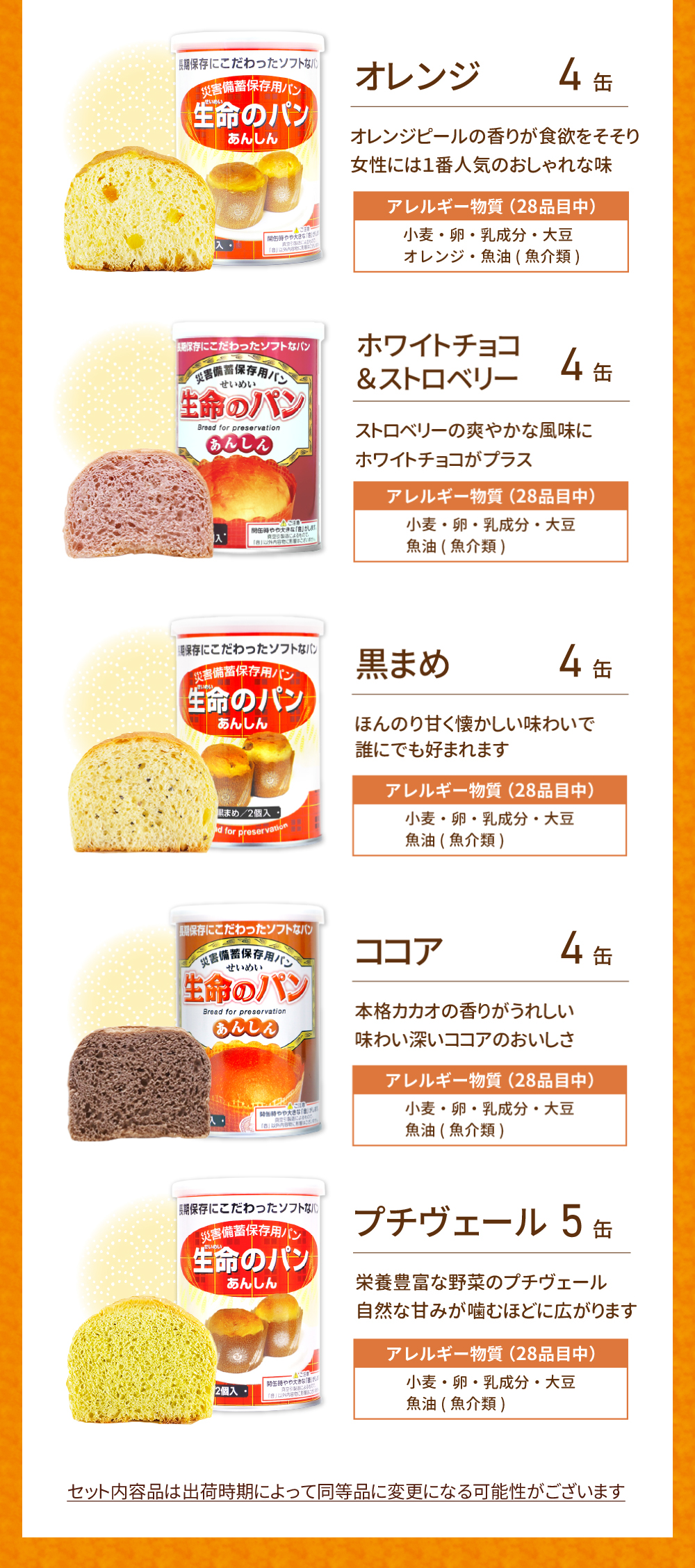 内容品詳細-パン2