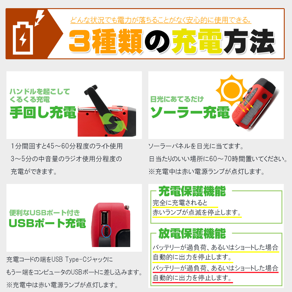 ラジオライト 防災ラジオ 多機能 ライトコンパクトPlus 多機能 コンパクト 防水 |  | 03