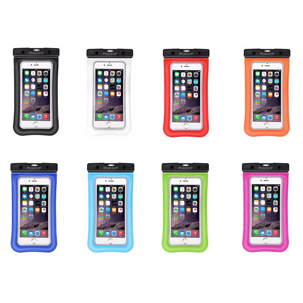 浮く 防水スマホケース ほぼ全機種対応6inch以下  IPX8 防水最高レベル メール便送料無料 2個まで | 