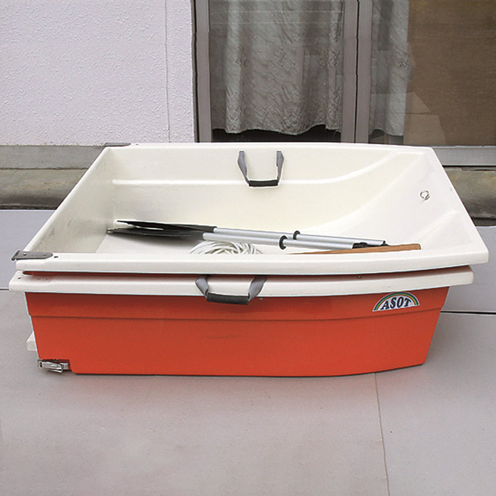 折りたたみ式防災ボート 2人用 ツーウェイ9 ワゴン車積載可能 組立簡単