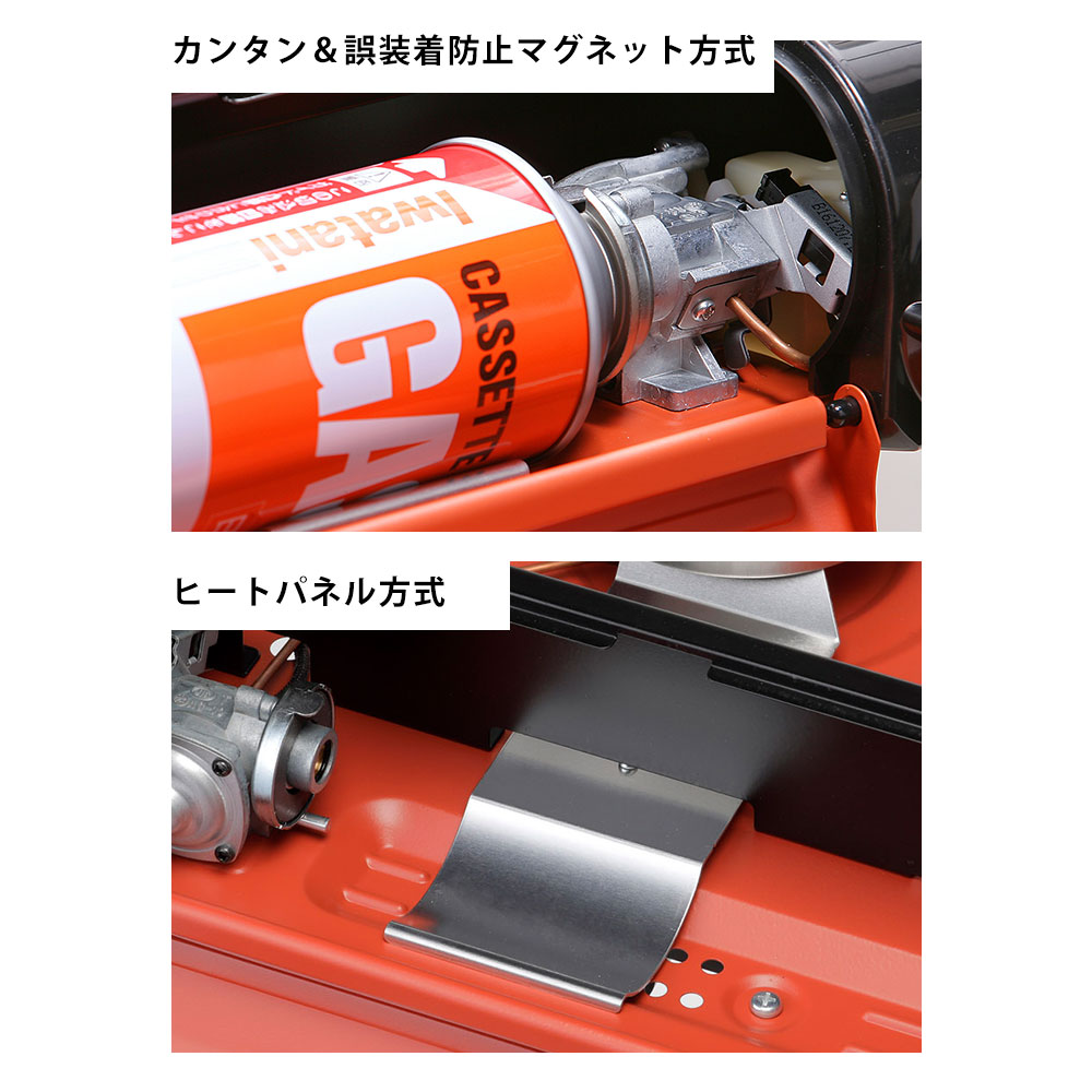 Iwatani 防災グッズ 多機能グリル カセットガススタンドBBQ