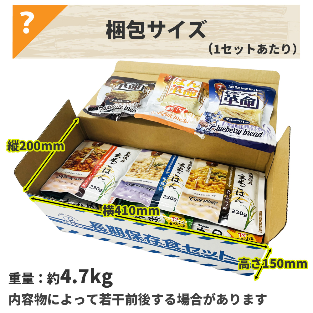 PEACEUP（ピースアップ） 非常食セット 3日分 4セット(36食分) 15年
