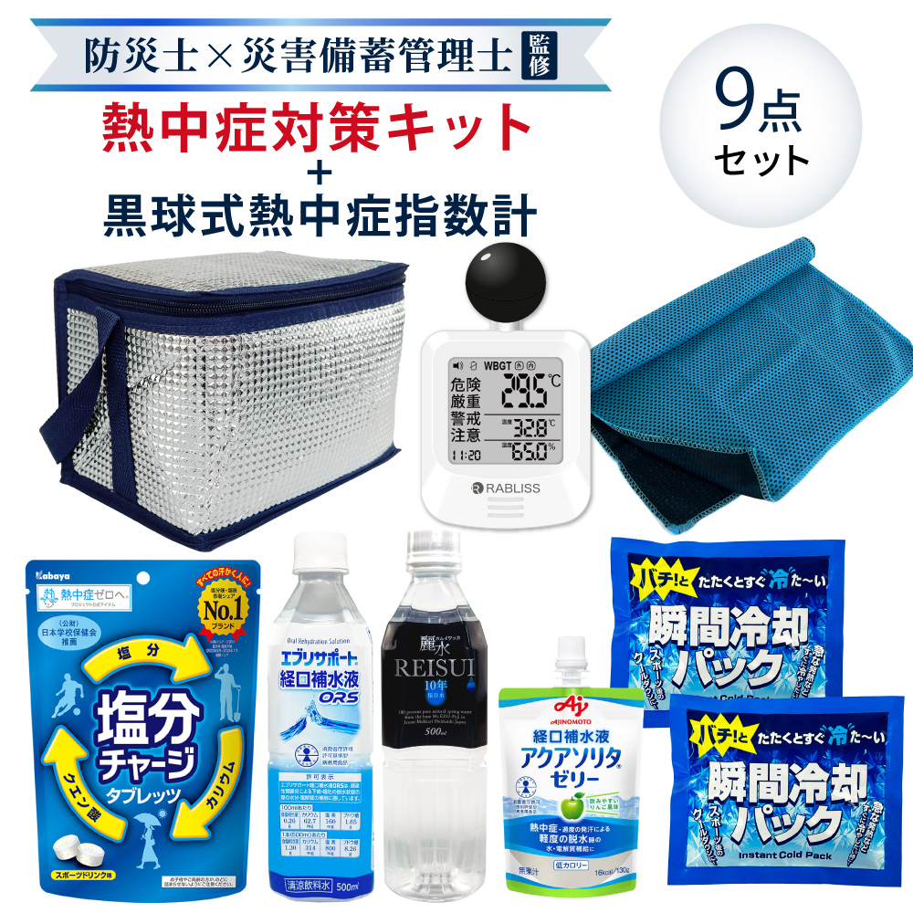 熱中症対策 黒球式 熱中症指数計 1個 WBGT 暑さ指数 JIS準拠