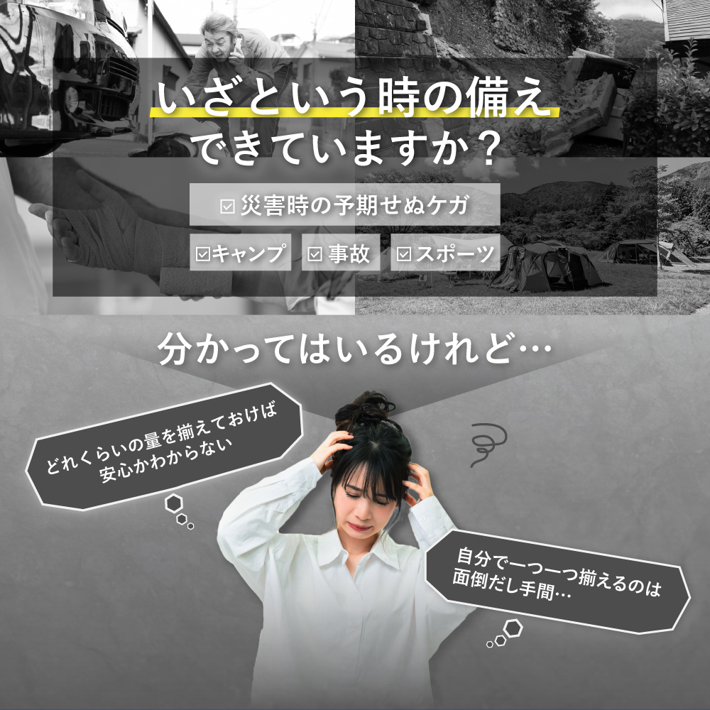 ファーストエイドキット Mサイズ 救急セット ...の詳細画像2