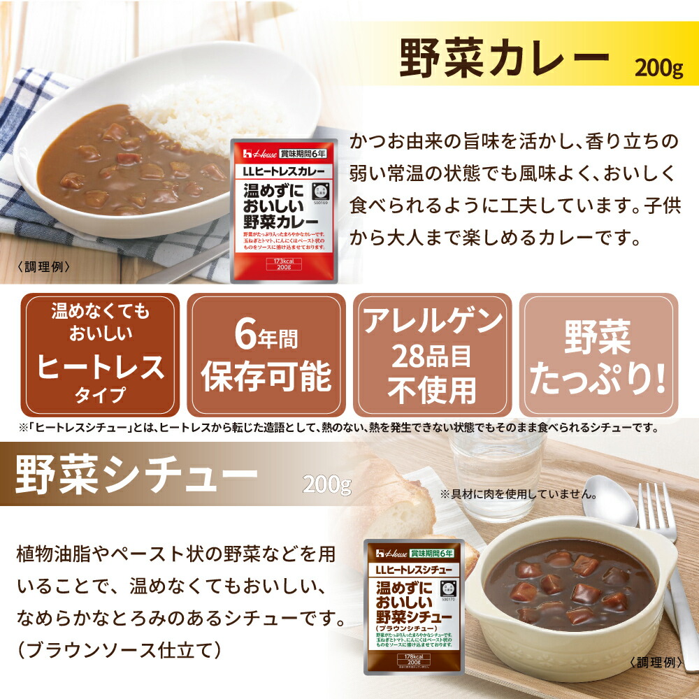非常食セット LLヒートレス 温めずにおいしい...の詳細画像1