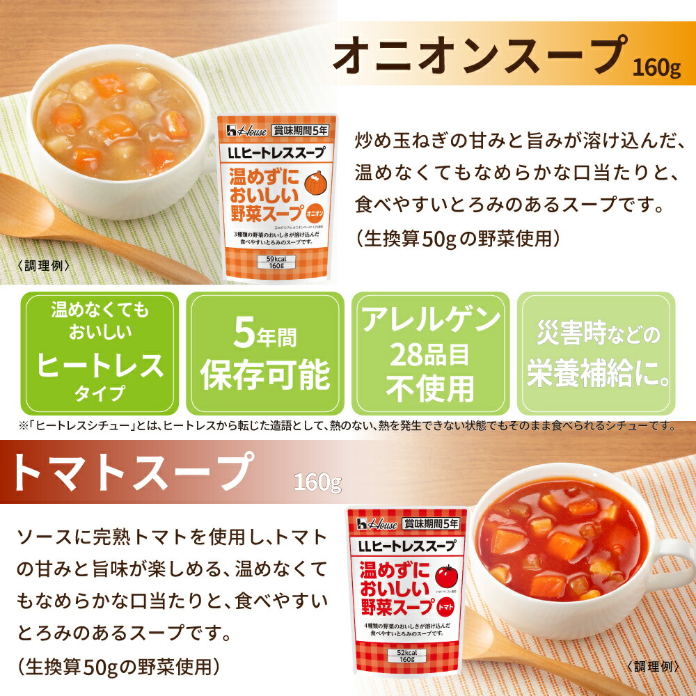 非常食セット LLヒートレス 温めずにおいしい...の詳細画像2
