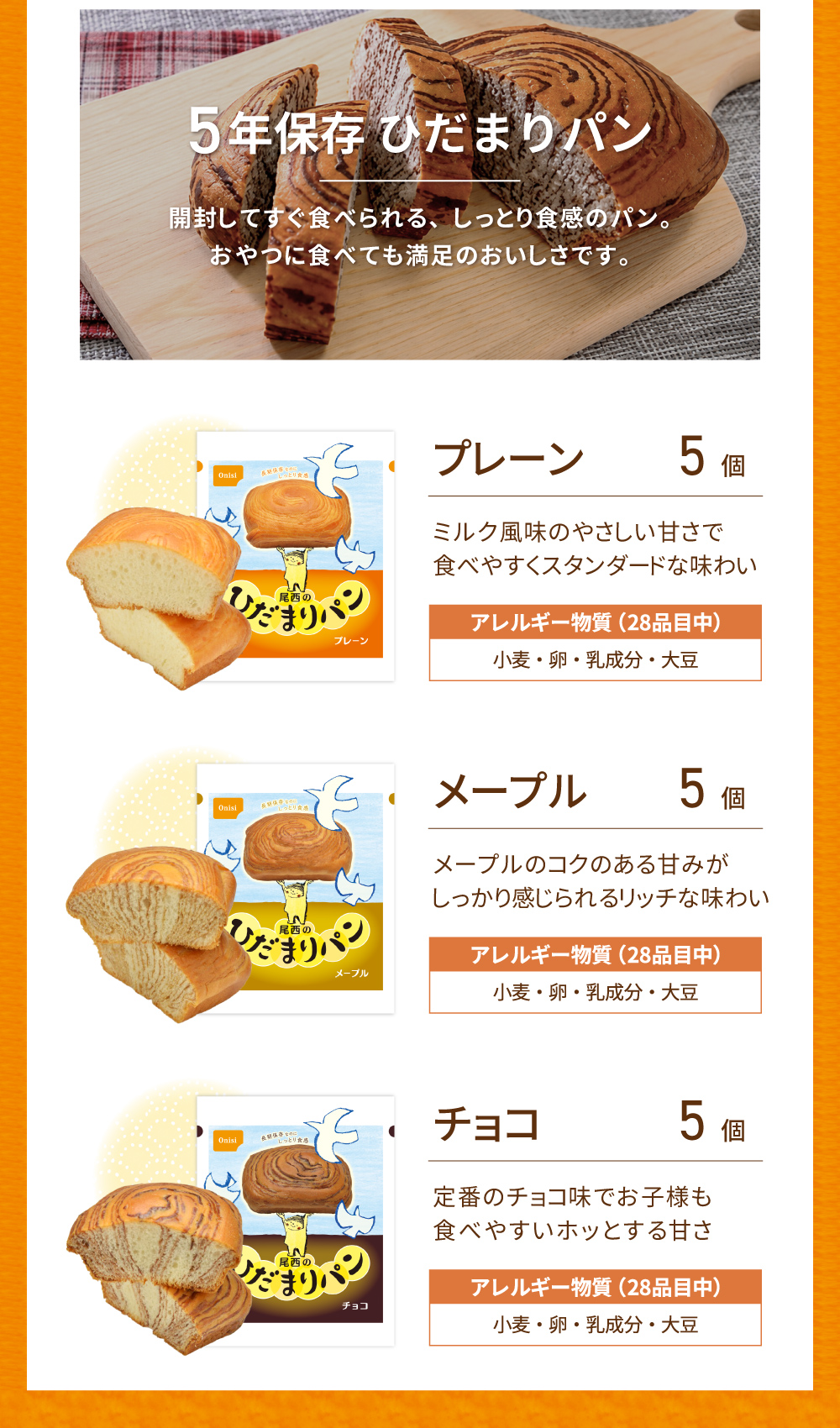 内容品詳細-パン1