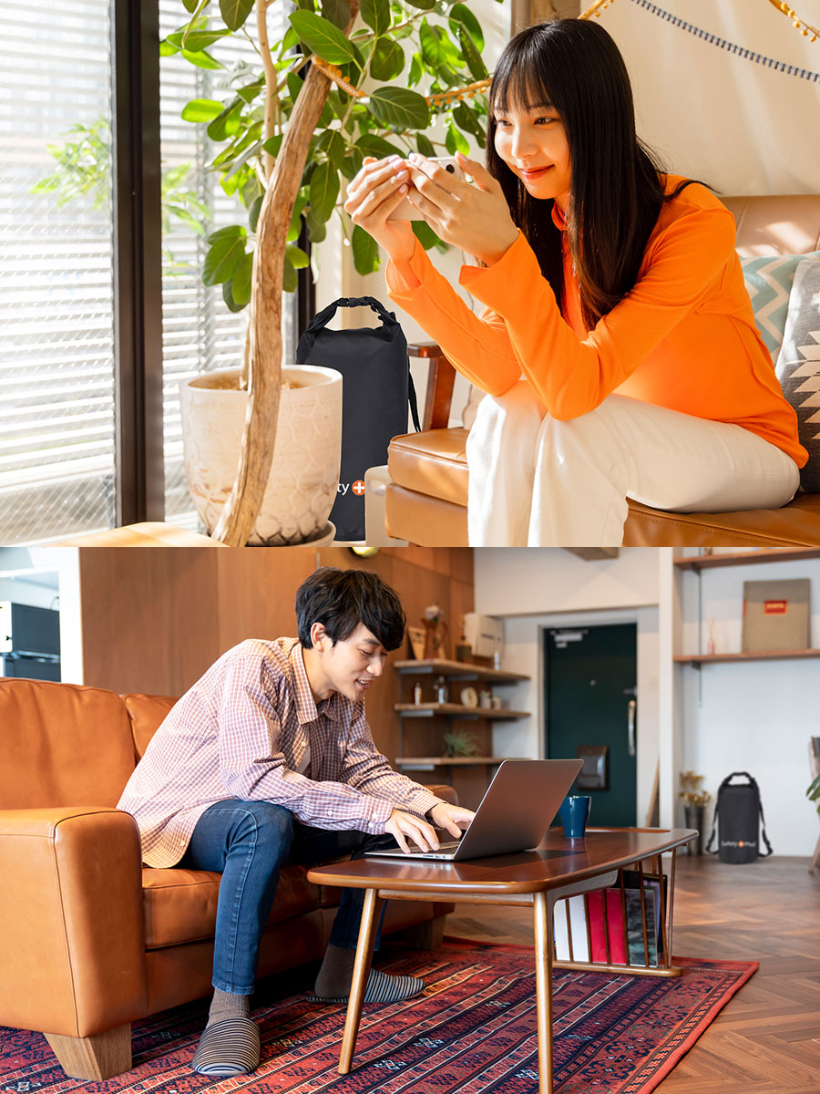 送料無料 防災セット 一人用 LIGHT