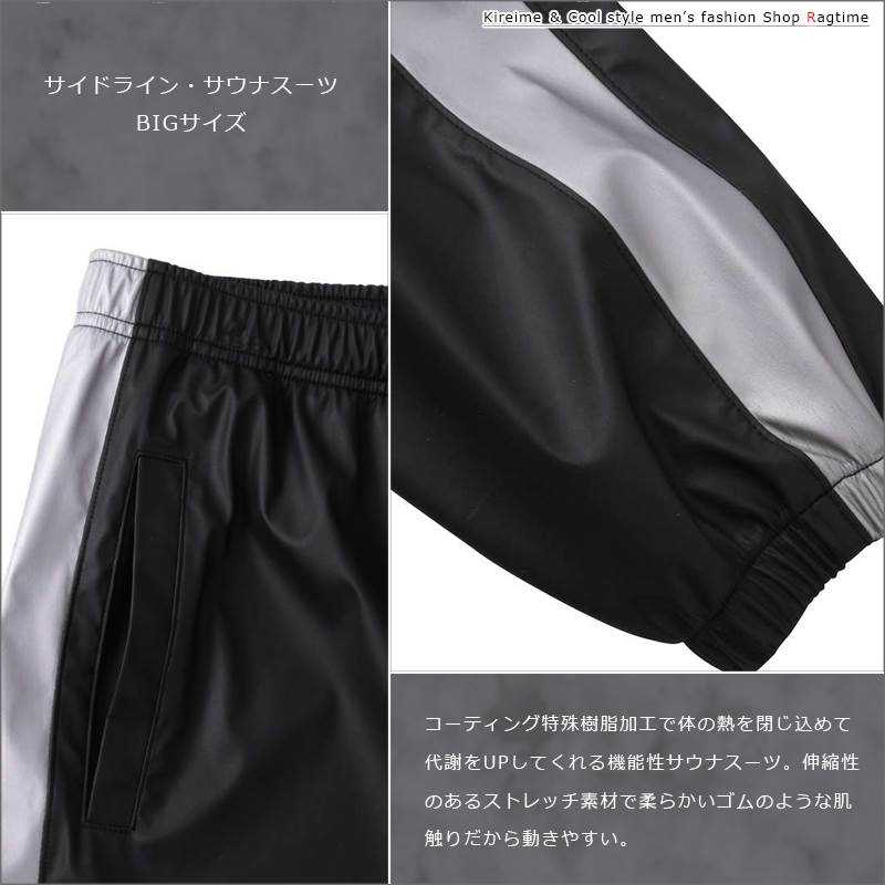 大きいサイズ サウナスーツ トレーニングウェア ダイエット 発汗 減量