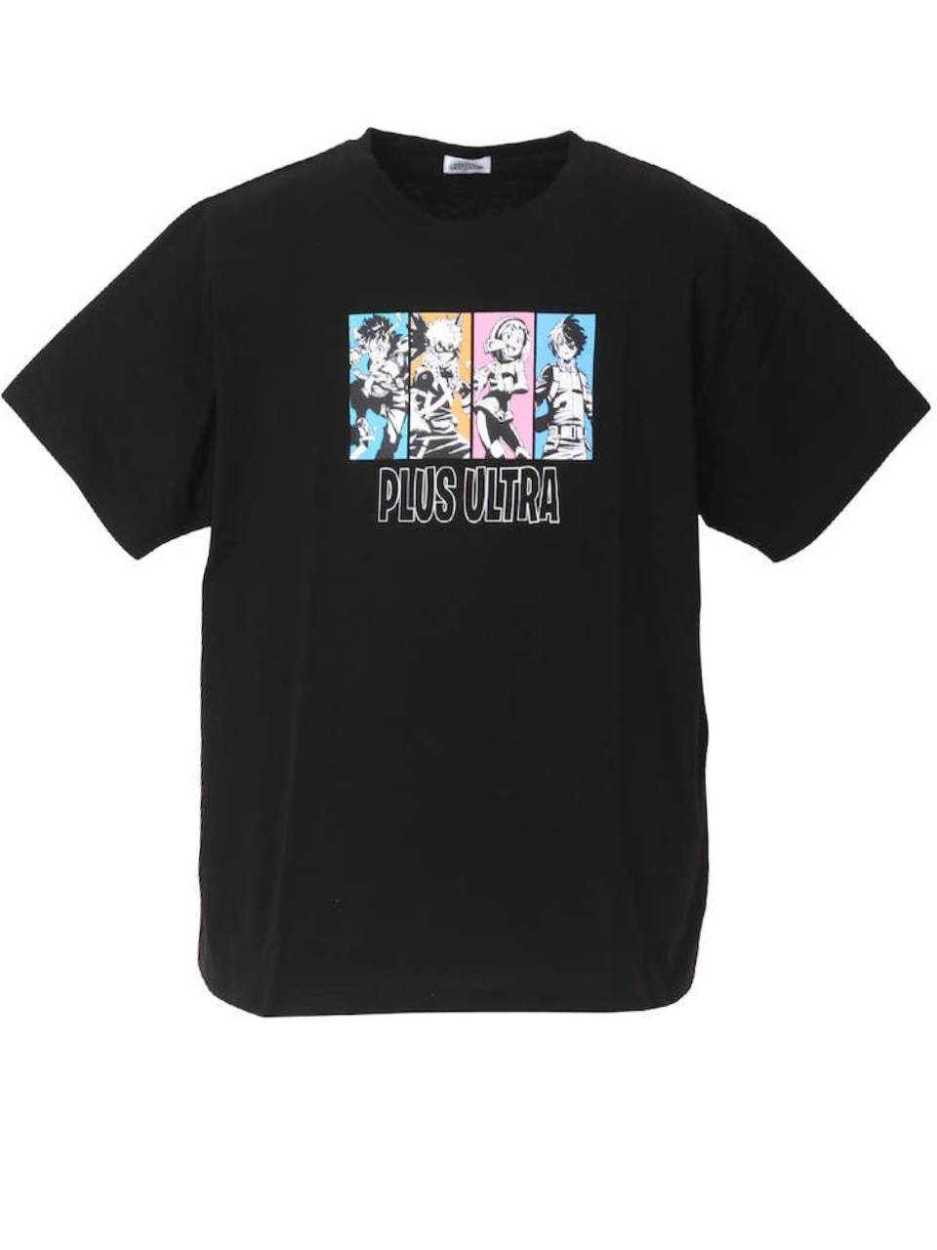 ヒロアカプリント半袖Tシャツ 3L 4L 5L 6L 8L オーバーサイズ ゆったり