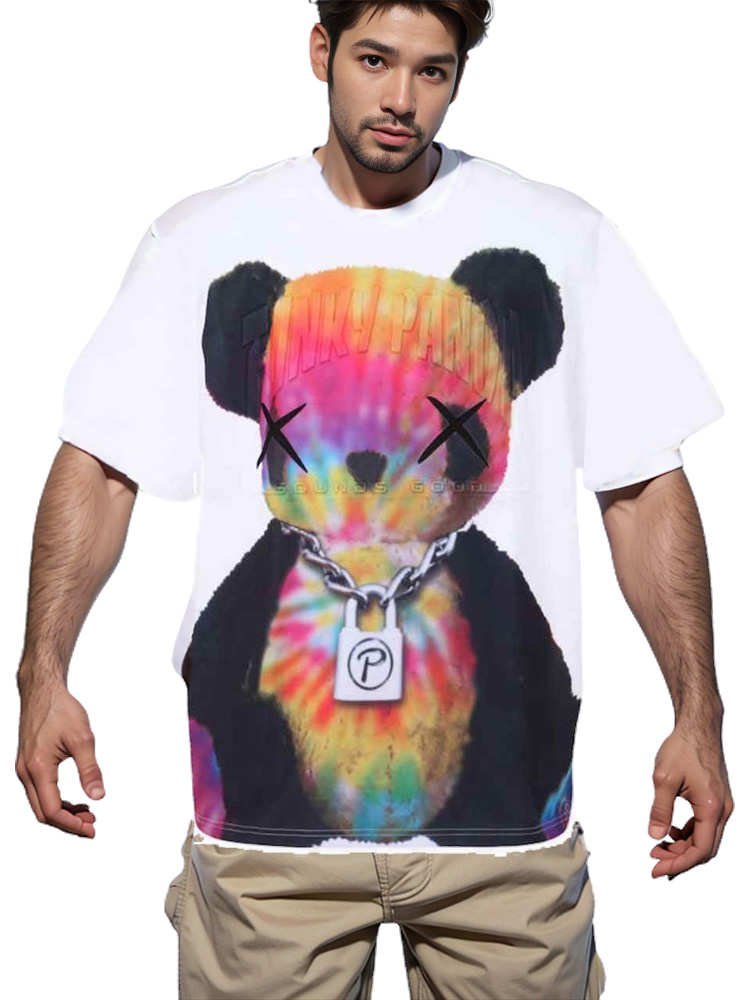 プリントTシャツ 大きいサイズ メンズ FUNKY PANDA ファンキーパンダ