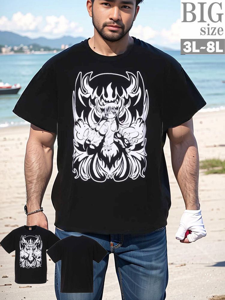 Tシャツ 大きいサイズ メンズ 新日本プロレス エルデスペラード 田中