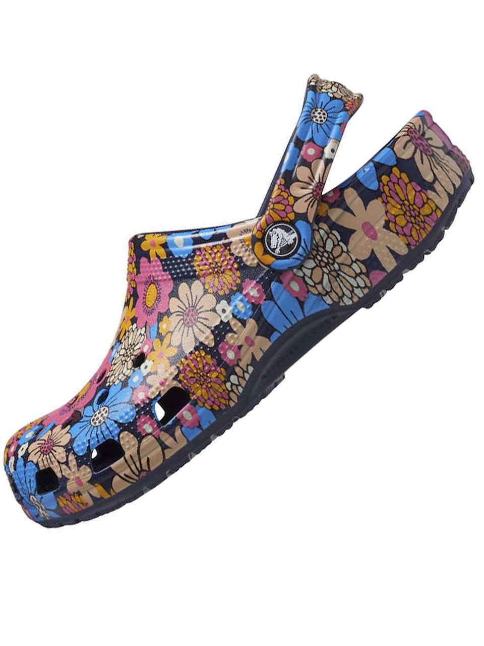 crocs（クロックス） 大きいサイズ メンズ サンダル 花柄 総柄 CLASSIC