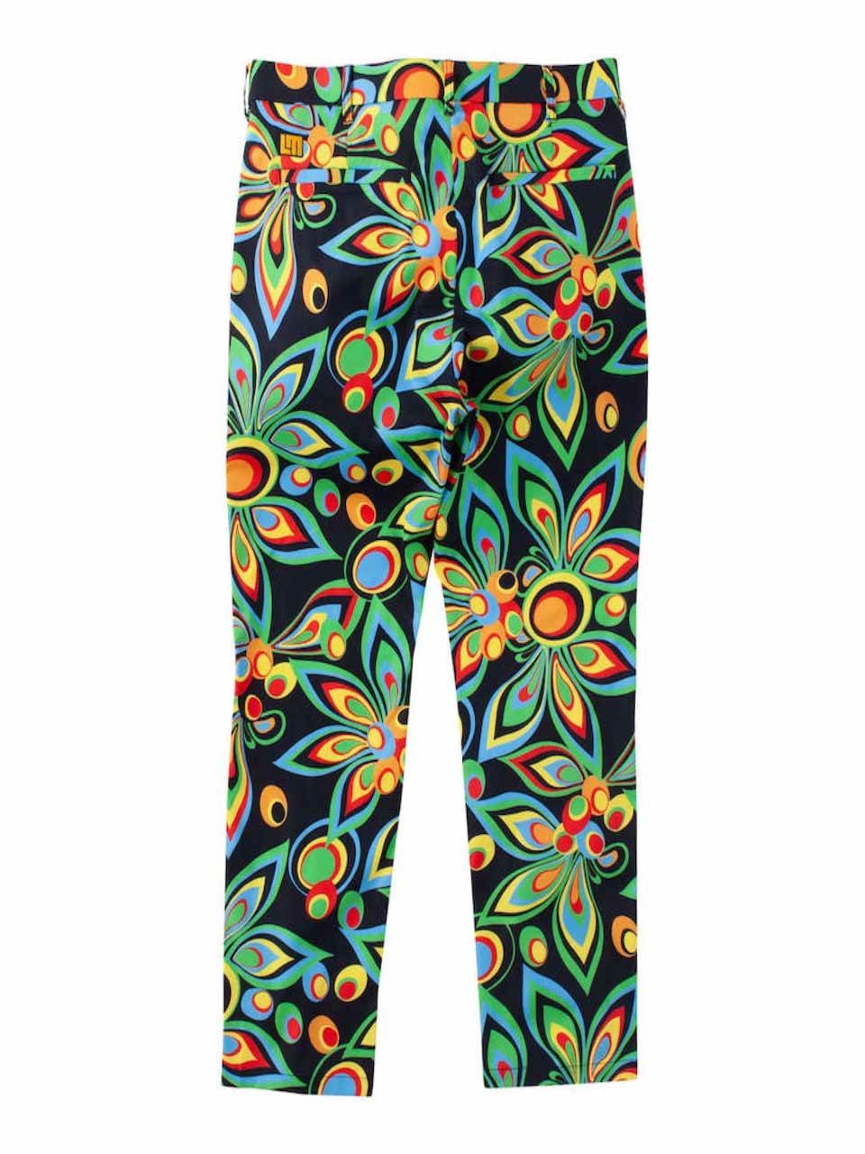 ストレッチパンツ 総柄 大きいサイズ メンズ LOUDMOUTH ラウドマウス