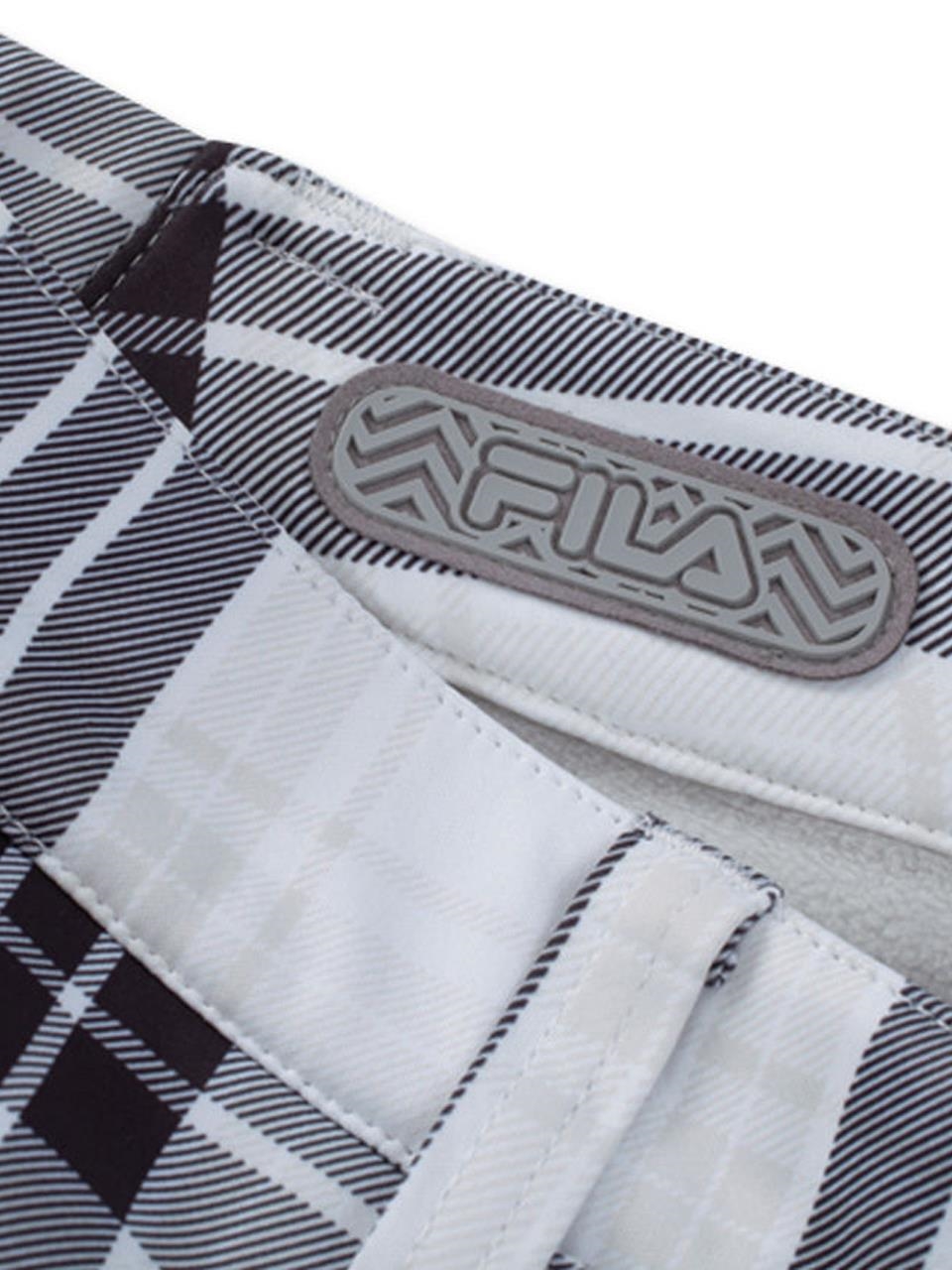 FILA ゴルフパンツ チェック柄 大きいサイズ メンズ 暖か
