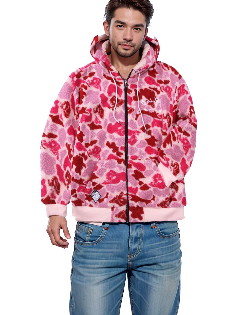 GALFY（ガルフィー） ボアパーカー 大きいサイズ メンズ ガルフィ