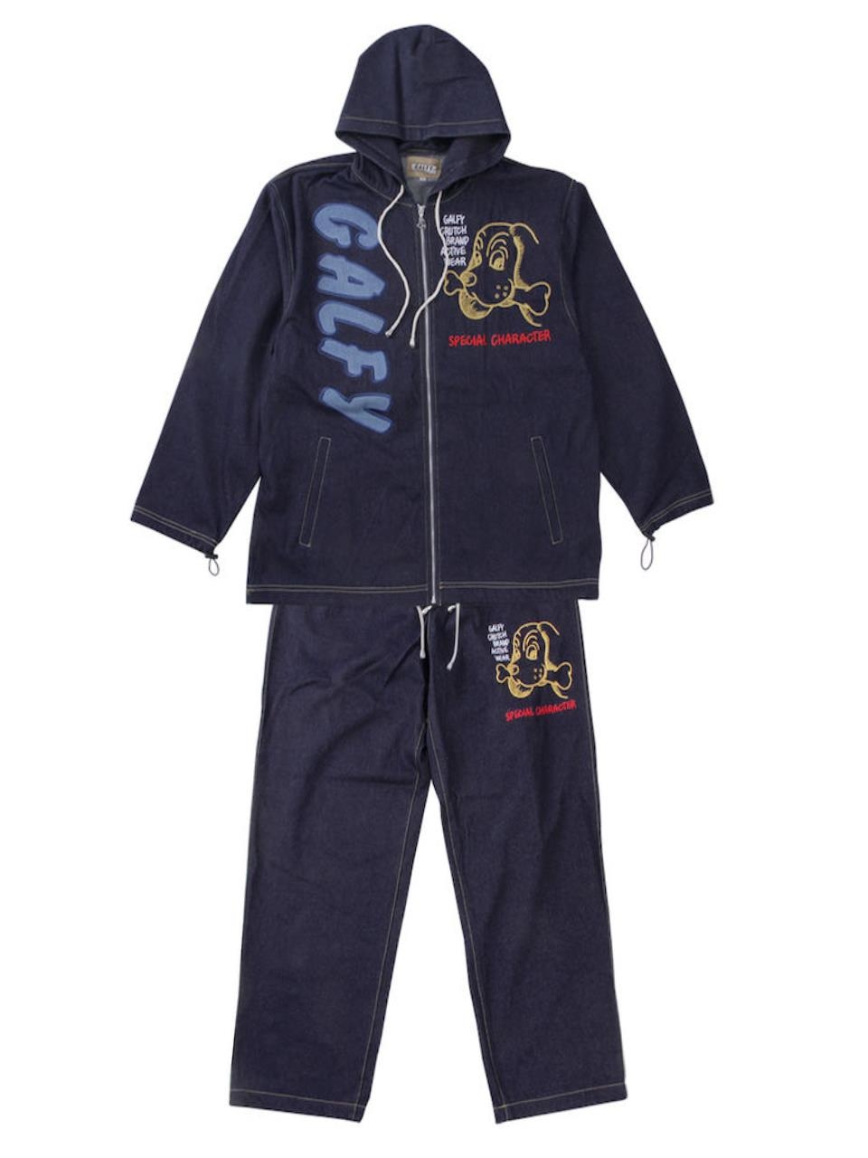 GALFY（ガルフィー） デニム セットアップ ガルフィ 大きいサイズ