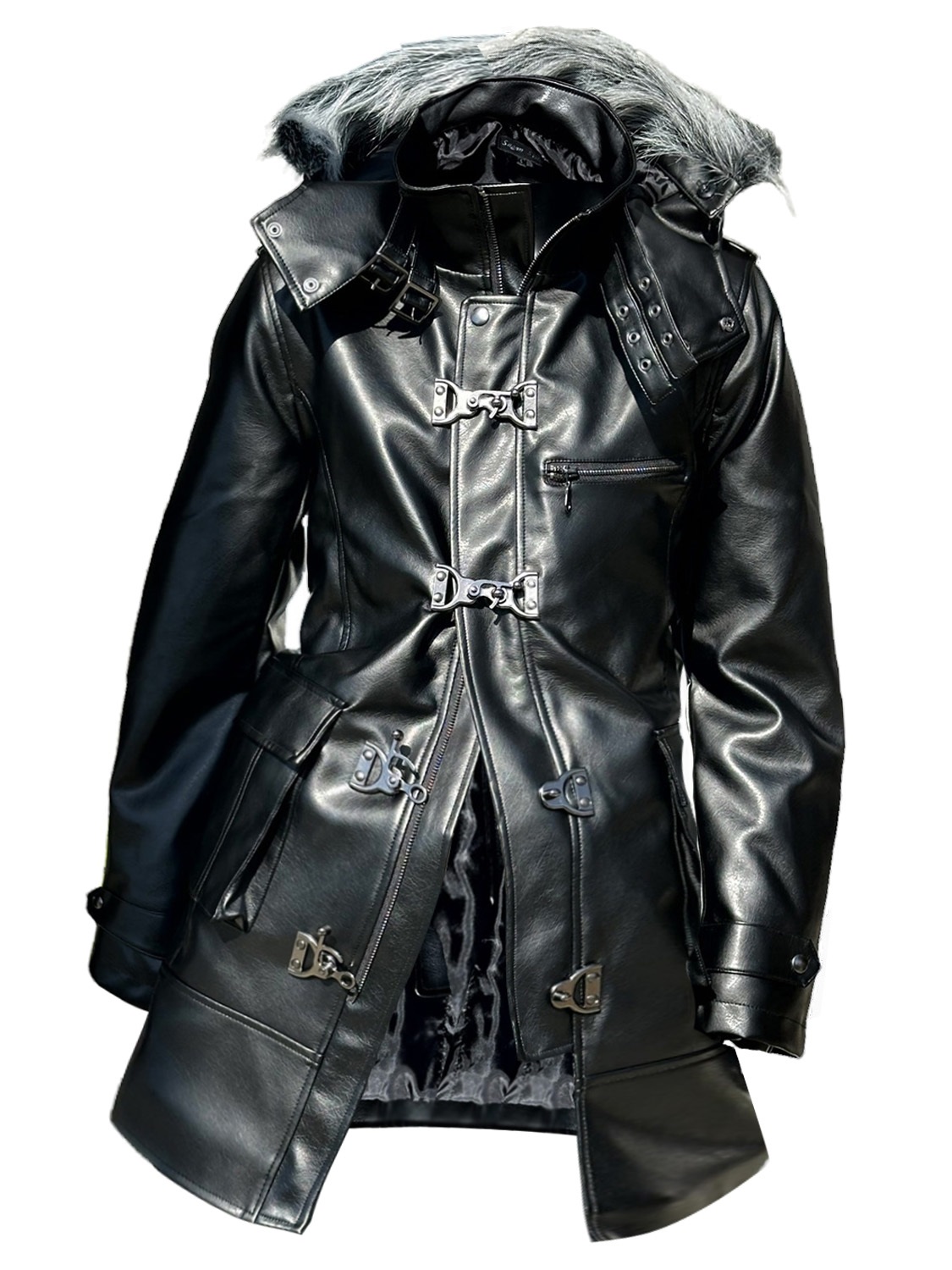 SEX POT ReVeNGe フードファー付きゴシックロングコートM 2025年最新】セックスポットリベンジ コートの人気アイテム - メルカリ