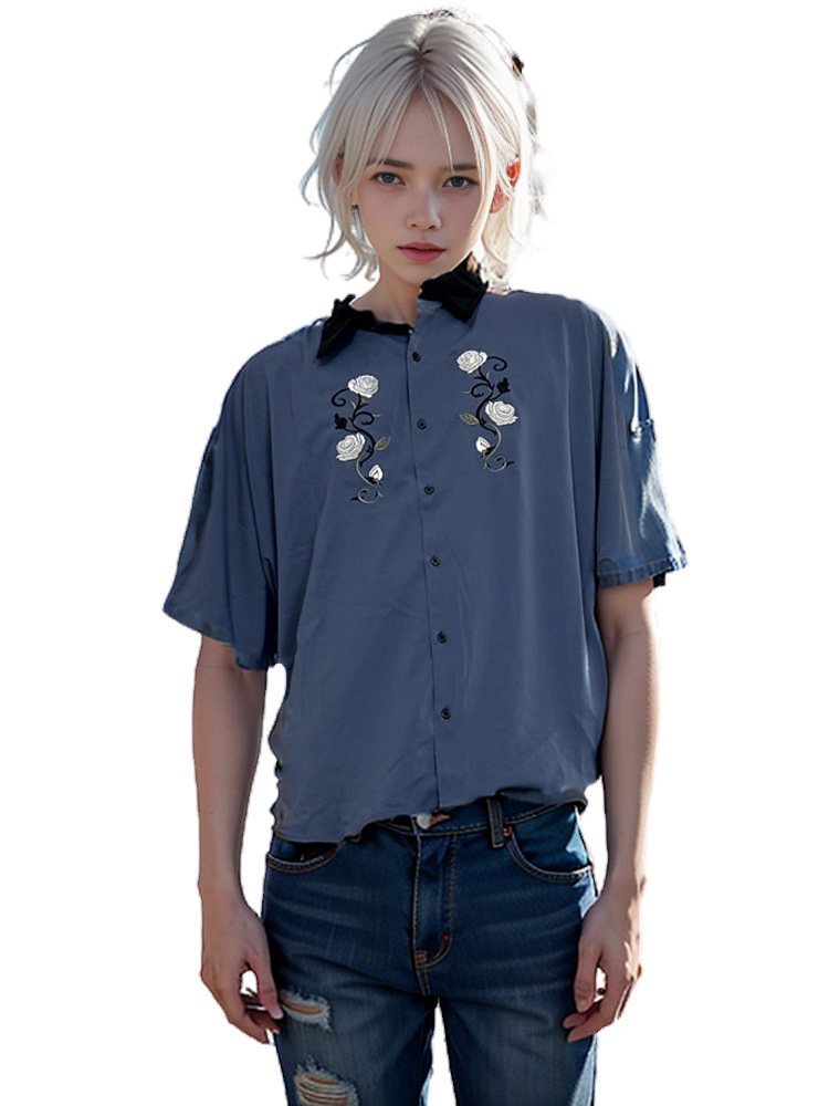ADRER シャツ dolman sleeve open color shirt/ドルマンスリーブ