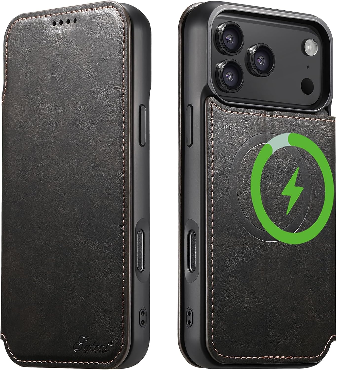 iPhone18Proケース iPhone17Proケース本革 手帳型 MagSafe対応