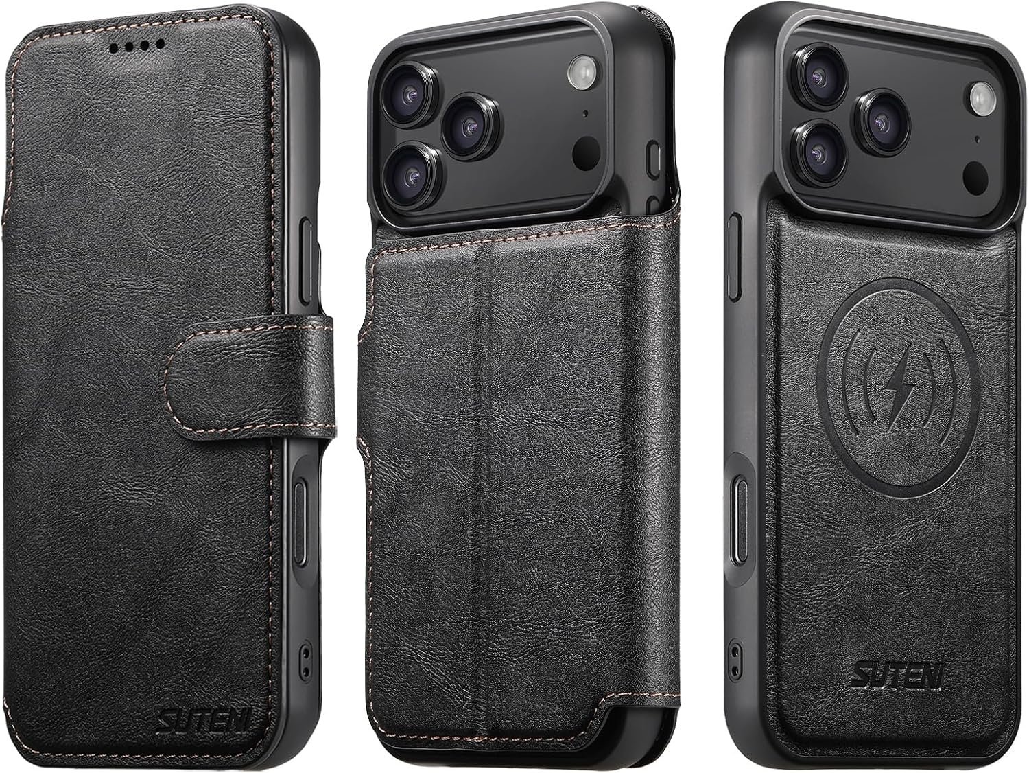 iPhone17Pro ケース 手帳型 MagSafe対応 ワイヤレス充電 iPhone17 プロ