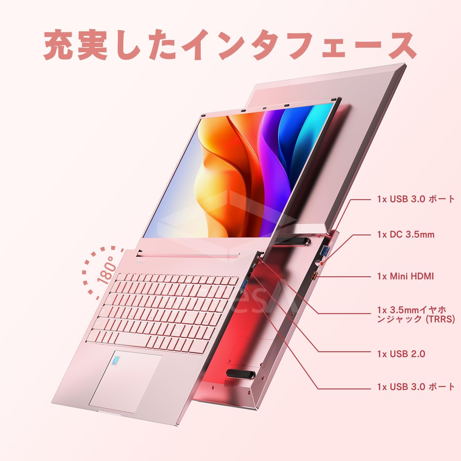 ノートパソコン Windows11 15.6インチ Intel N95 office2024搭載 15.6