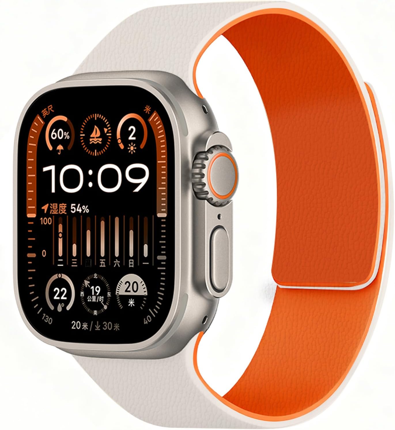 Apple Watch バンド 強磁力 交換ベルト 49mm 46mm 45mm 44mm 42mm 41mm