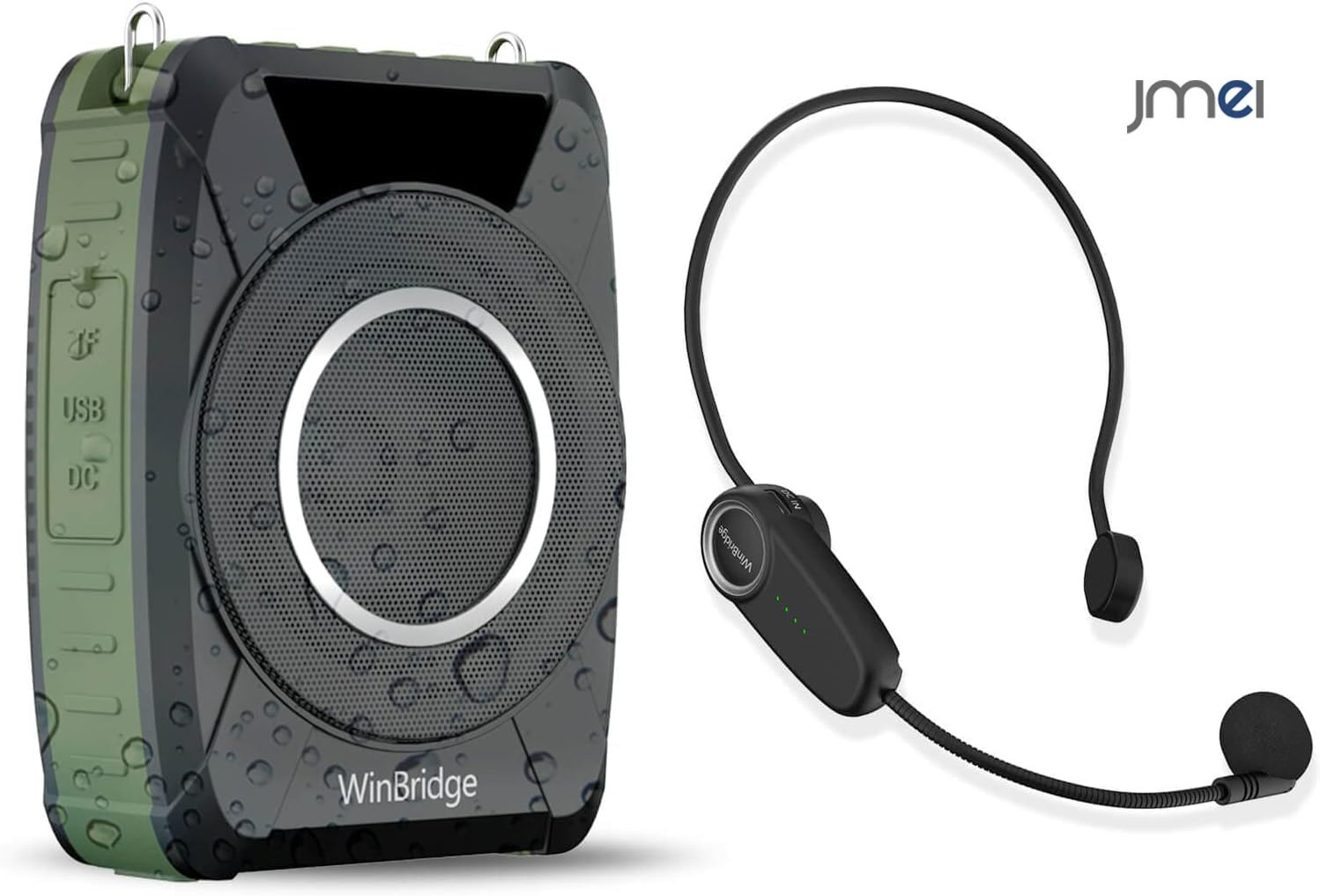 拡声器 ポータブル 20W 高出力 IPX6防水 録音機能 USB入力 AUX入力 TFカード対応 ミュート機能 SOSアラーム 音楽再生 小型 軽量 スピー..