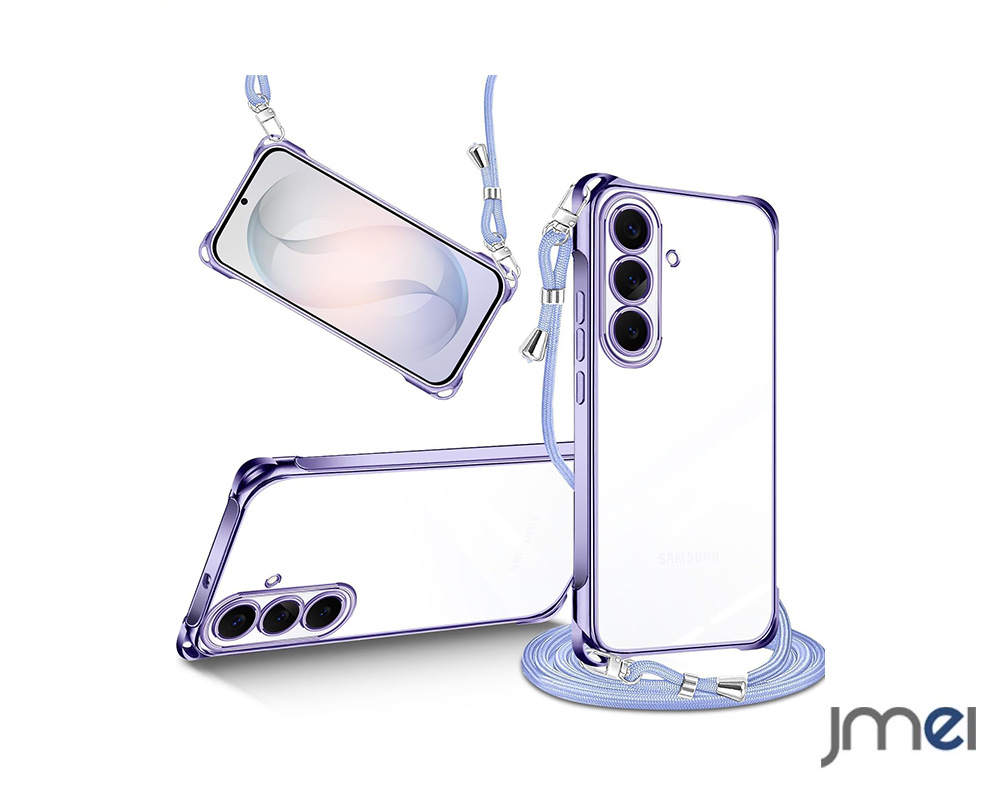Galaxy A25 5G ケース メッキ加工 クリア ショルダー galaxy a25 5g SC