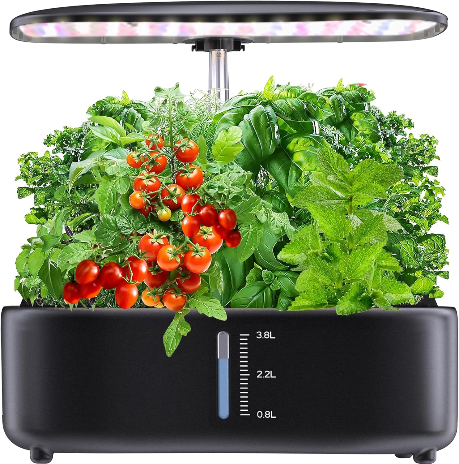 水耕栽培キット LED植物成長ライト スマートディスプレイ 簡単操作