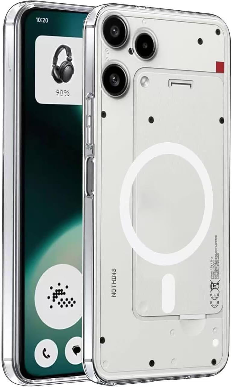 Nothing Phone 3a Lite ケース 透明 MagSafe対応 耐衝撃 シンプル