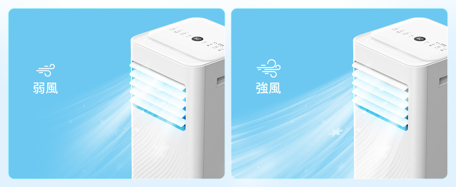 スポットクーラー 2.34kW 家庭用 スポットエアコン 工事不要 冷房8畳