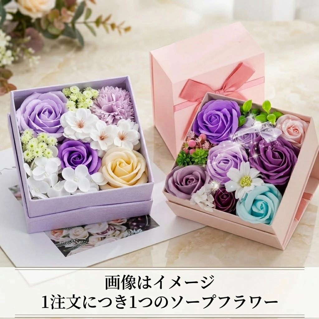 母の日 ギフト 2026 花 スイーツ ＆ ソープフラワー セット 阪神