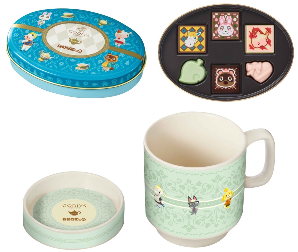 ゴディバ どうぶつの森 バレンタイン 2026 meets アソートメント Blue