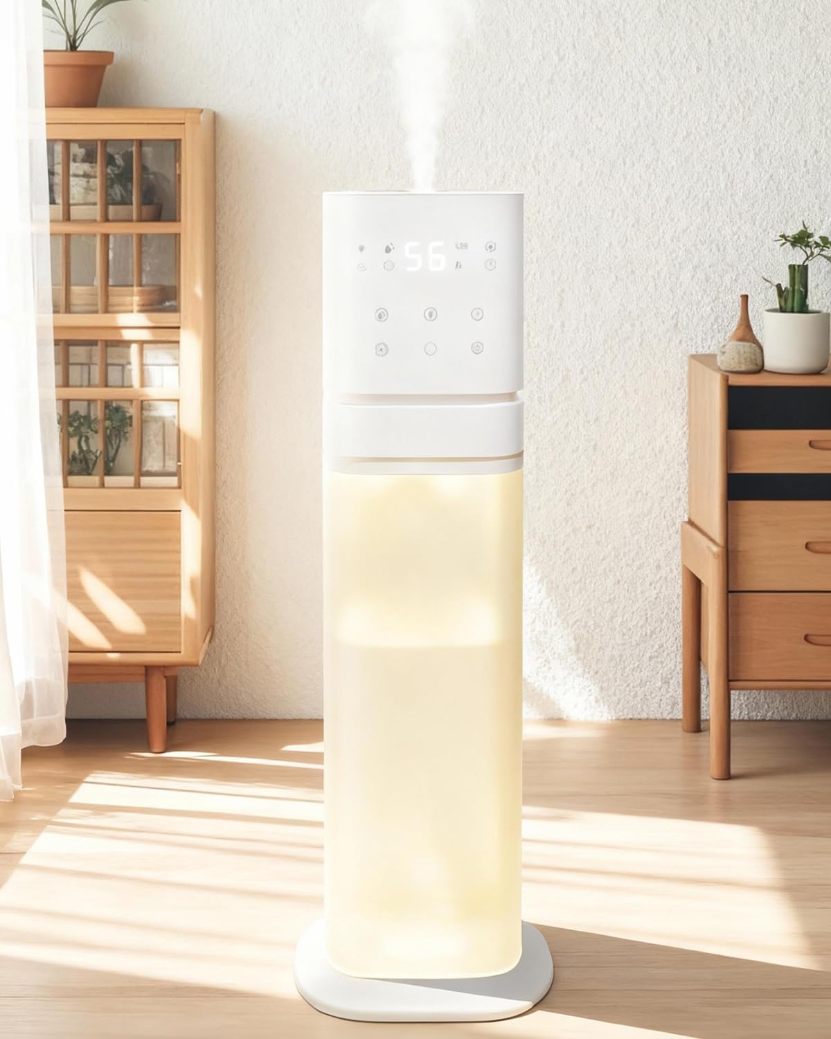 加湿器 大容量 8L 超音波式 業務用 透明タンク タワー型 業務用加湿器