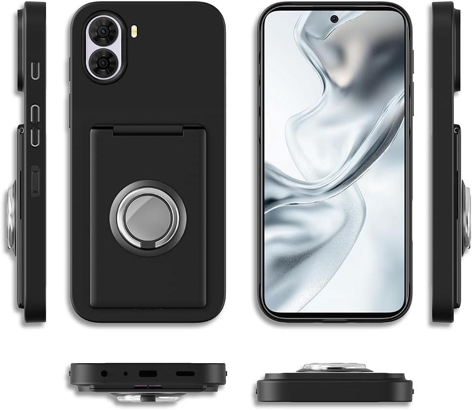 Nubia S2 A504ZT ケース リング付き カードケース ZTE 鏡付き スタンド