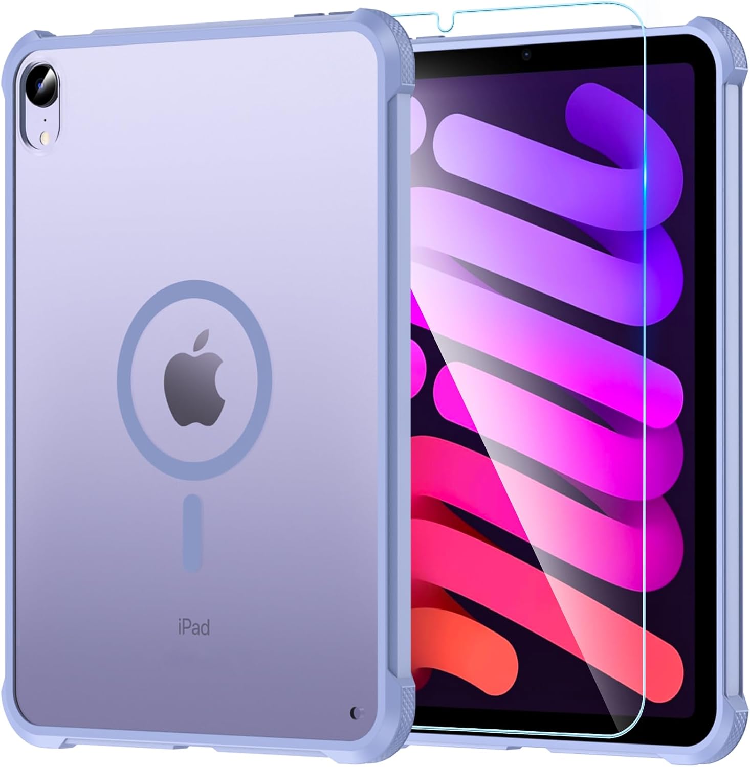 iPad mini 7 カバー ガラスフィルム付 マグセーフ対応 7ケース A17 pro