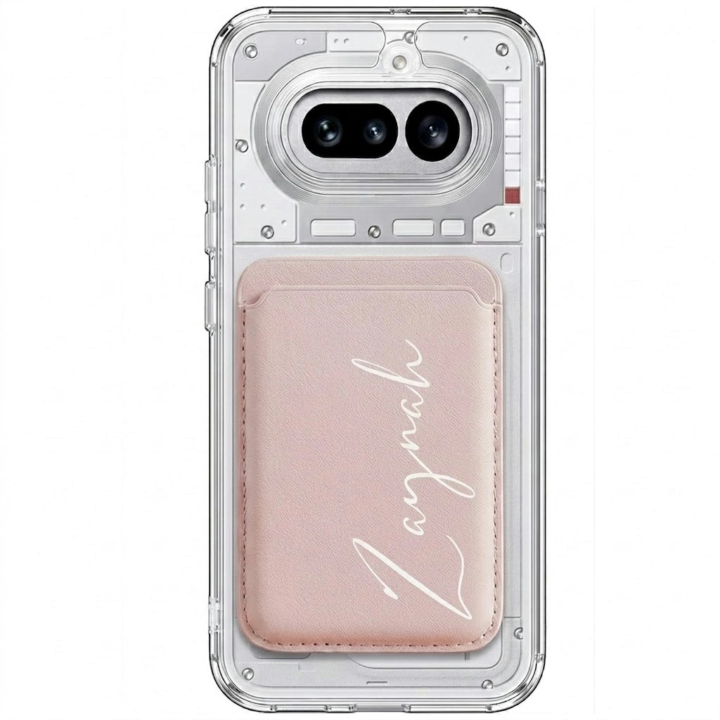 Nothing Phone 4a ケース MagSafe対応 背面カード収納 名入れ