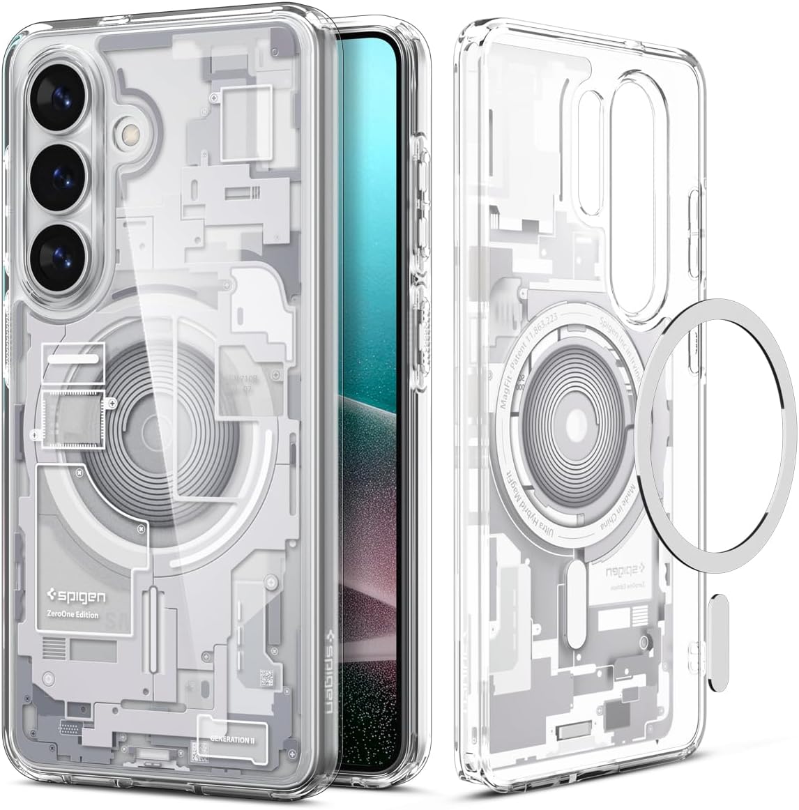 Samsung Galaxy S26 シルバー SIMフリー ケース付き Galaxy S26 ケース 米軍MIL規格取得 Ultra 耐衝撃 ウルトラ