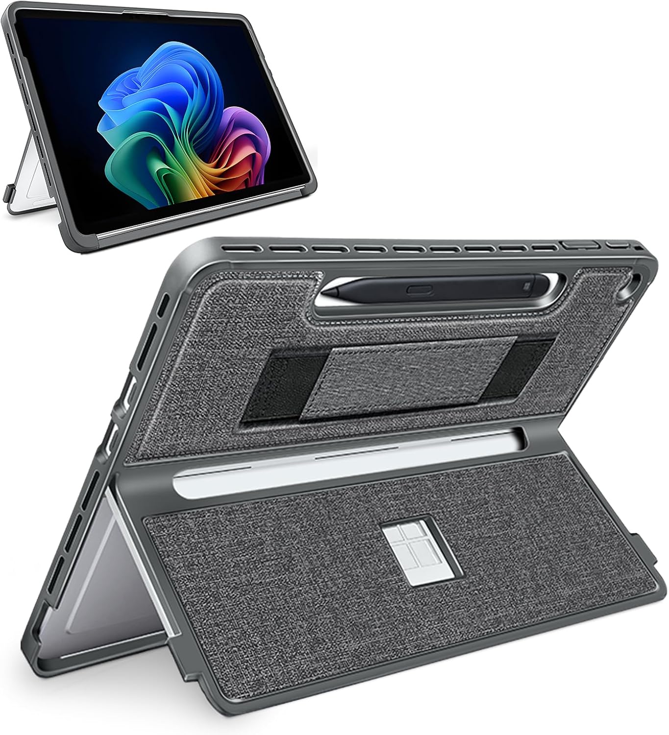 Microsoft Surface Pro 12インチ 2025 保護ケース 耐落下カバー