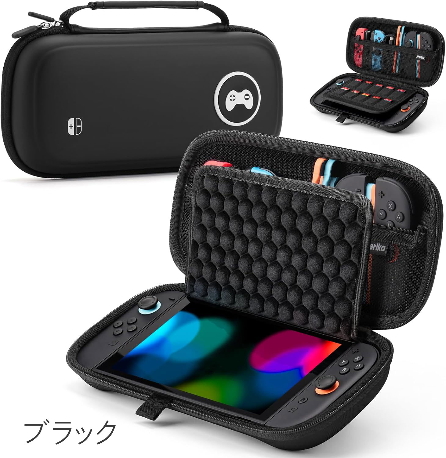 Nintendo Switch2 ケース 全面保護 防塵 防水 耐衝撃 ゲームカード10枚