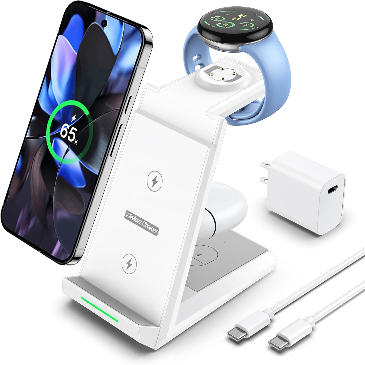 GooglePixelFold初代本体と充電セット Amazon.co.jp: Google pixel 9 Pro Fold MagSafe充電器対応 オシャレ